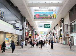 下通り・上通りアーケード