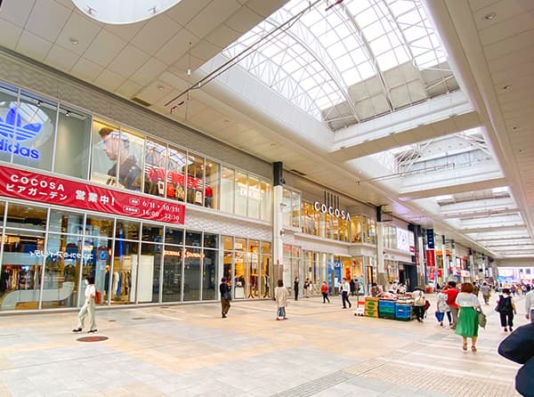 下通り・上通りアーケード