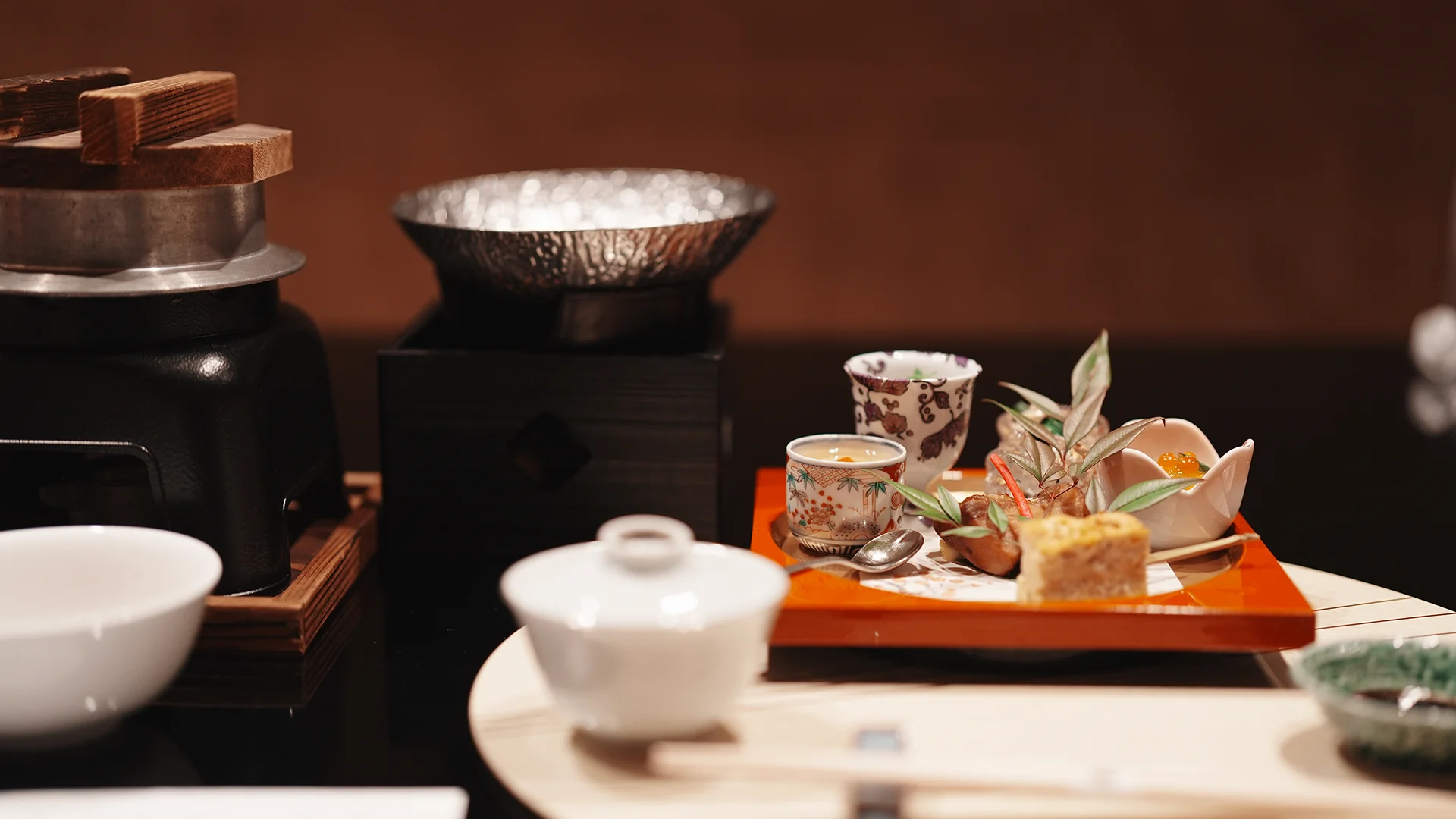 松屋本館 料理のこだわり — 季節の会席料理メインビジュアル