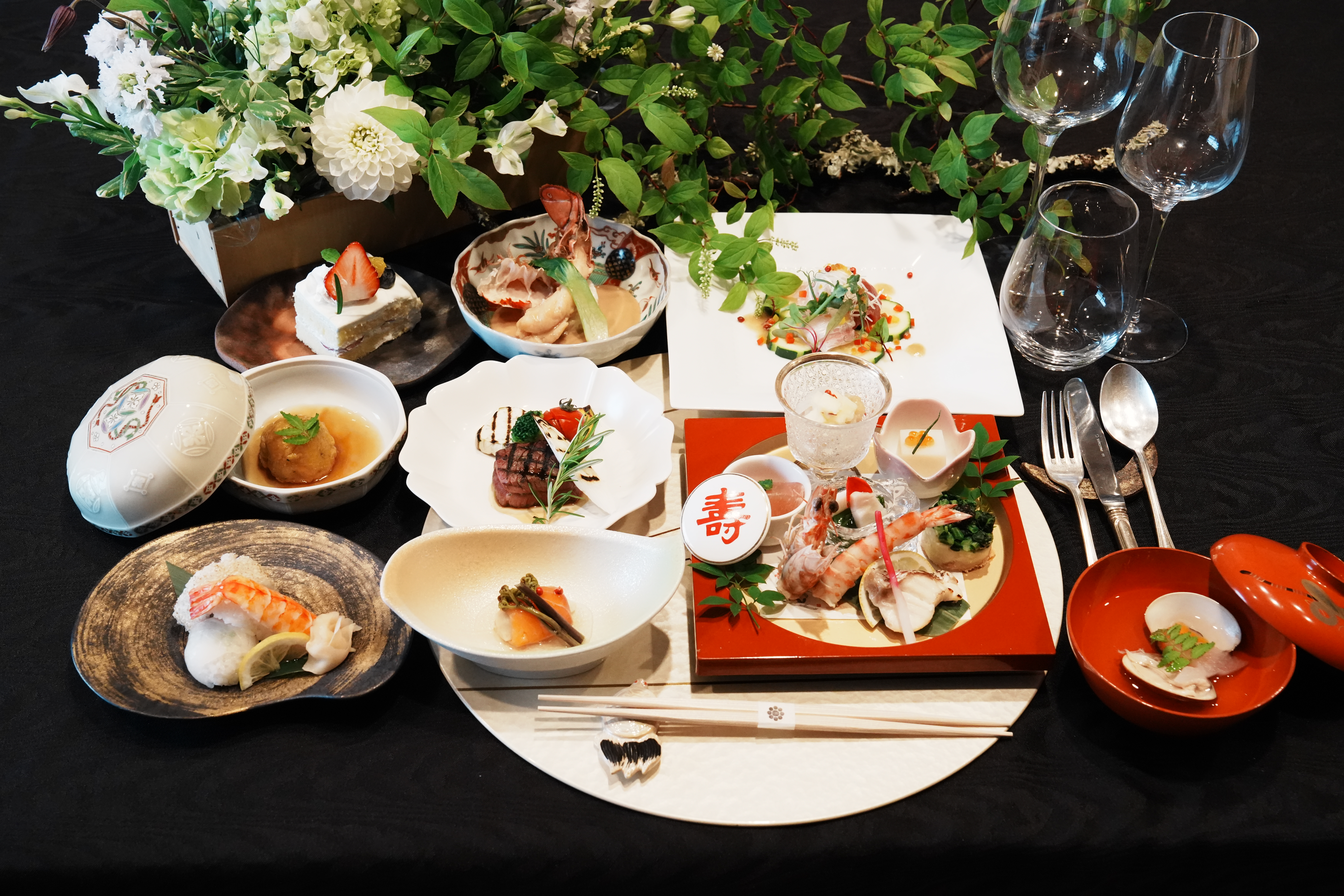 松屋本館の婚礼祝膳